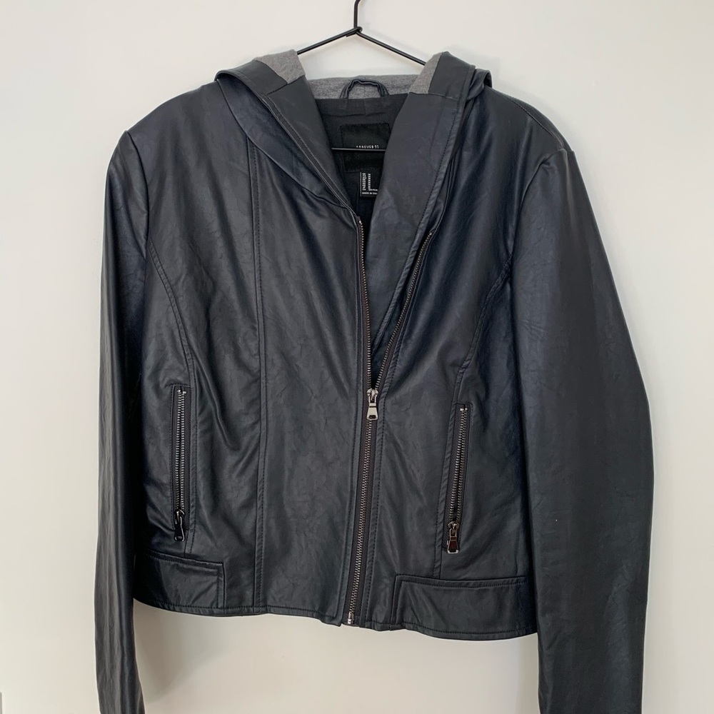 Leather jacket